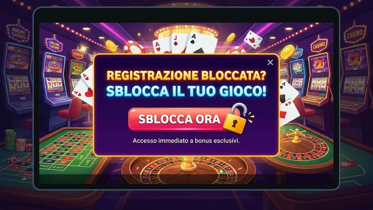 Registrazione con bonus